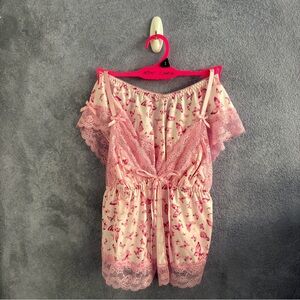 Betsey Johnson PJ Set (NWT) • Size: S